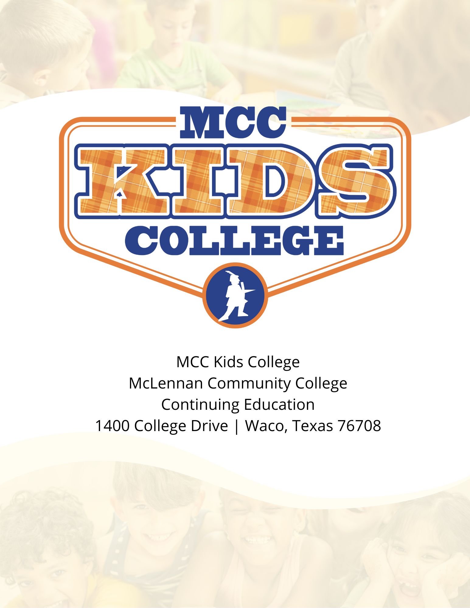 MCC Kids College Information Packet Cover Photo 