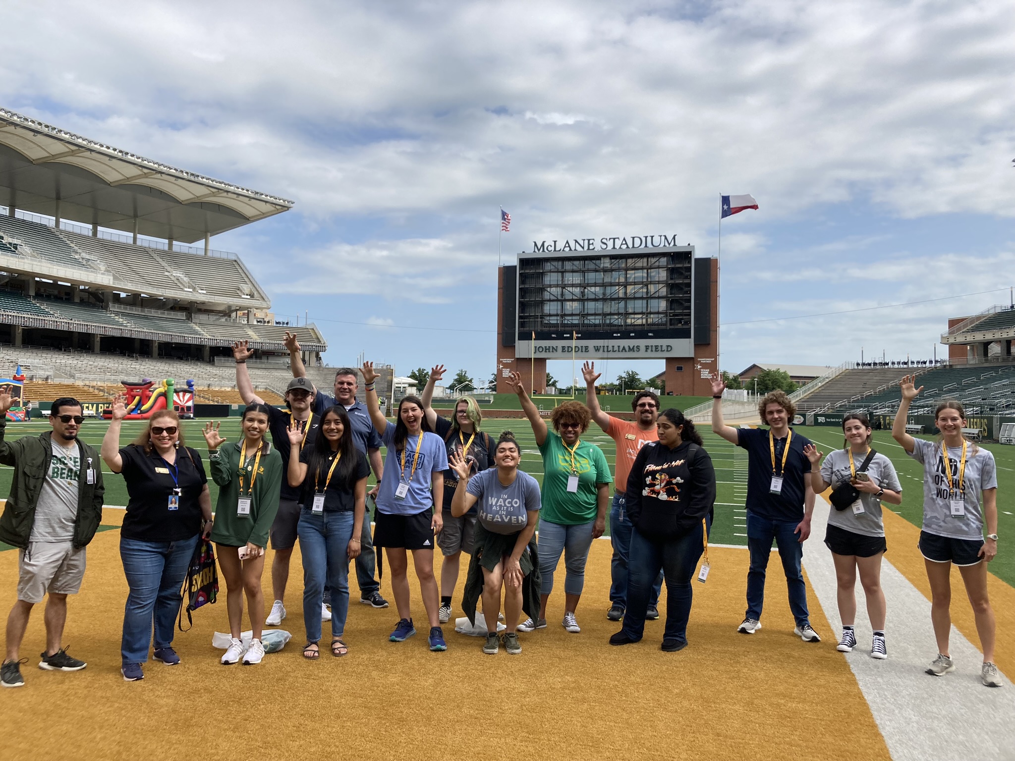 Group Picture of Students at Baylor