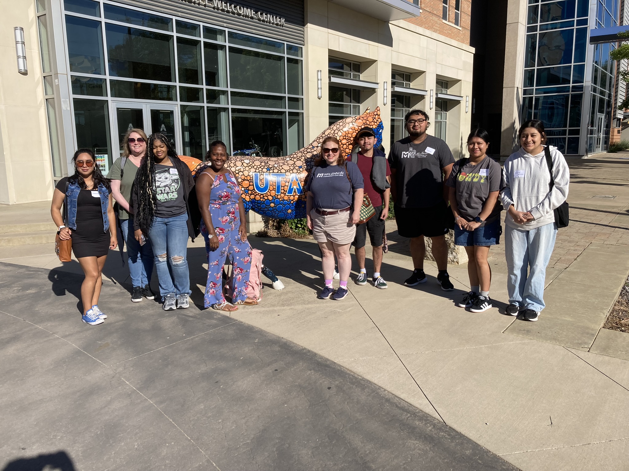 Students at UTA