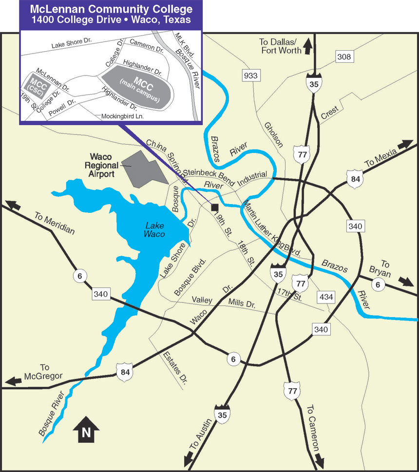 Waco Map