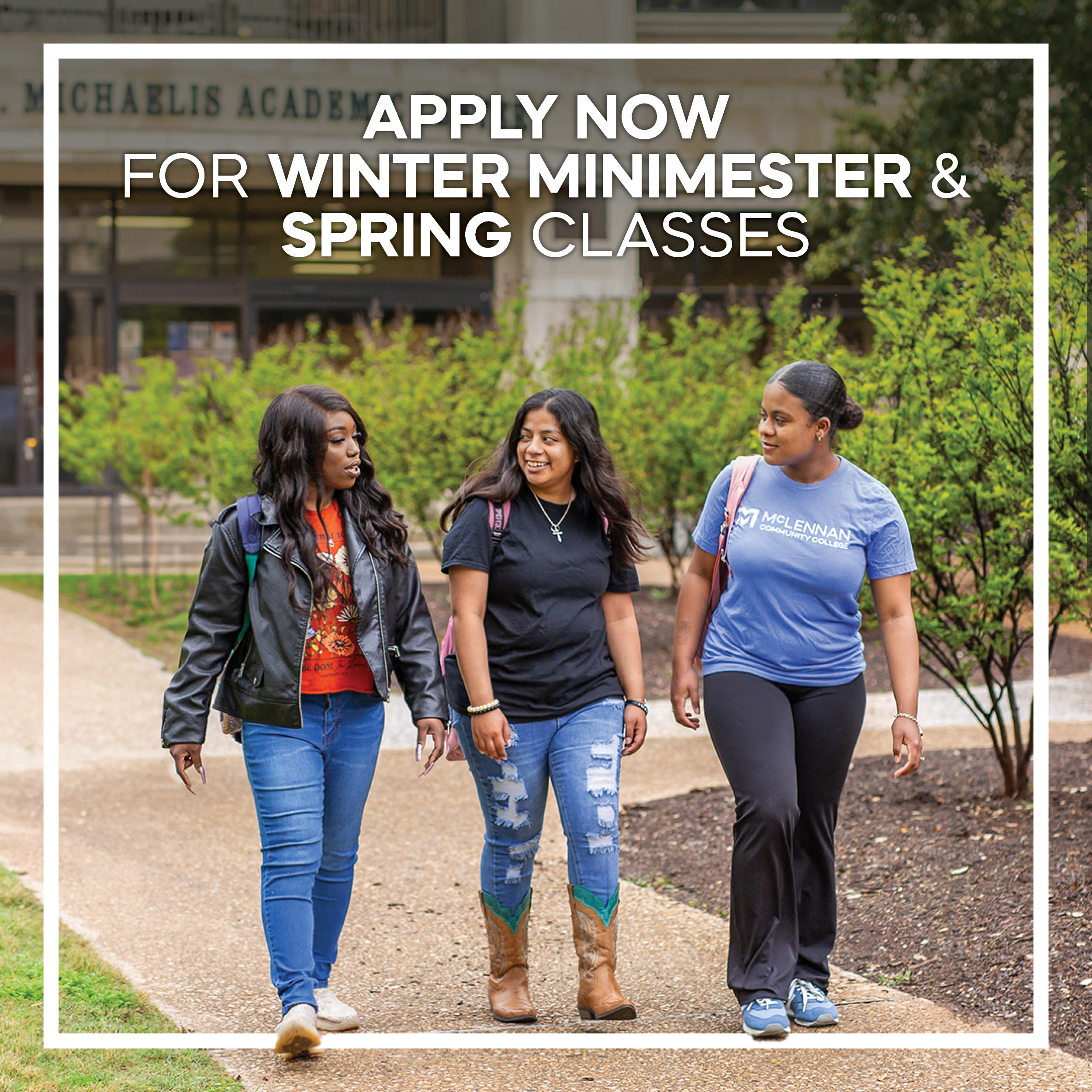 Register for Winter Minimester & Spring Courses