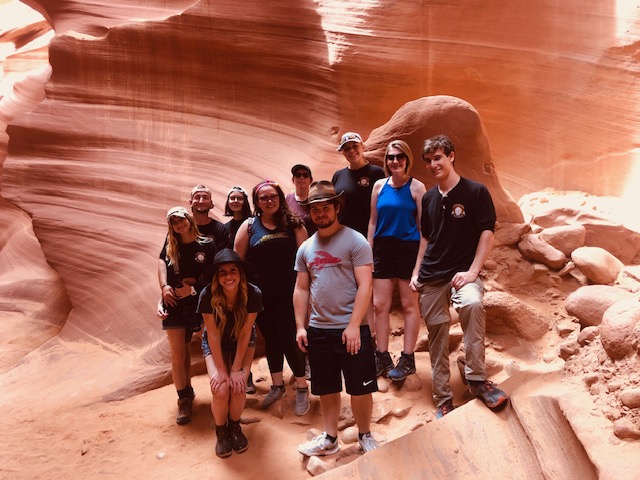 Antelope Canyon (Page, Arizona) - Geology Field Course, 2018