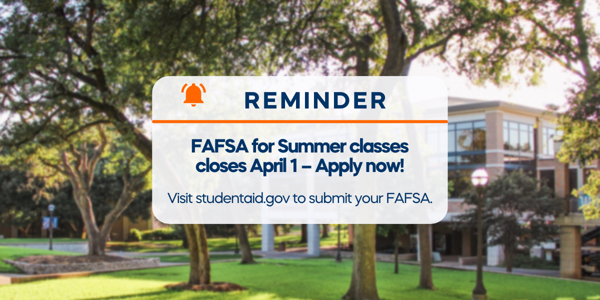Submit your FASFA Today!