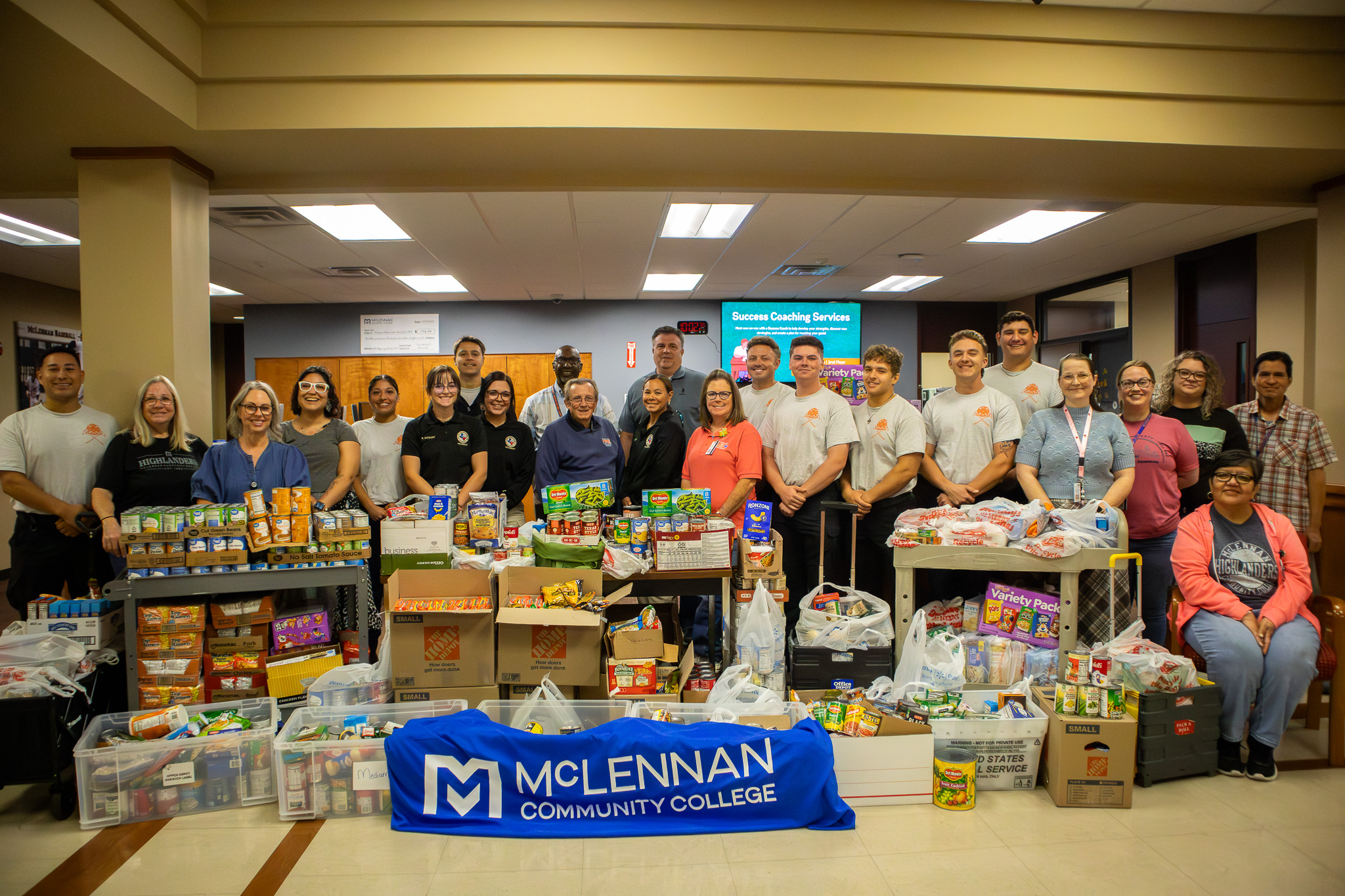 McLennan Community College raises over $16,000 for campus pantry