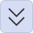 Downward pointing arrows icon, indicating next step.